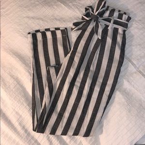 White and Grey pants from shein